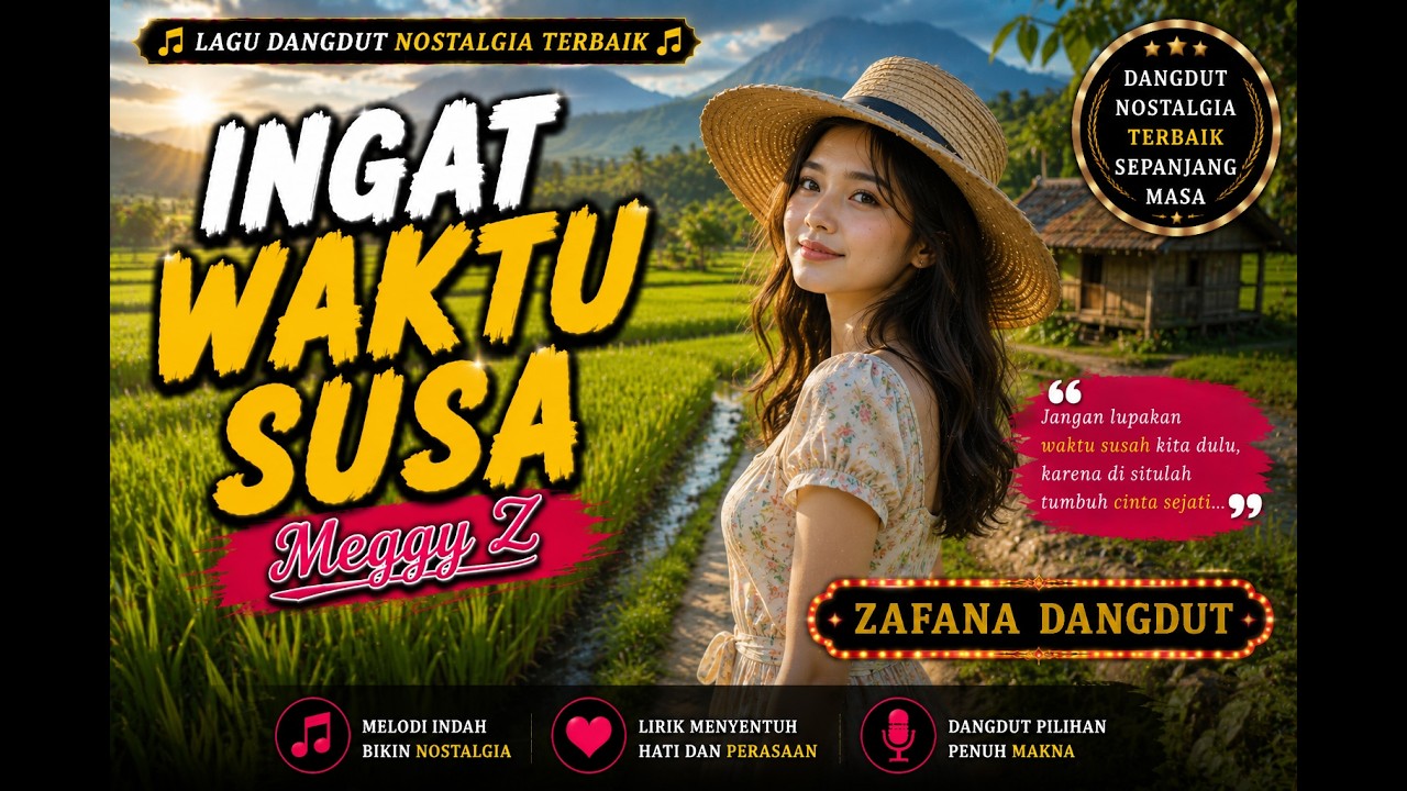 INGAT WAKTU KITA SUSAH  | Cover Dangdut Nostalgia Penuh Kenangan | ZAFANA DANGDUT | Meggy Z