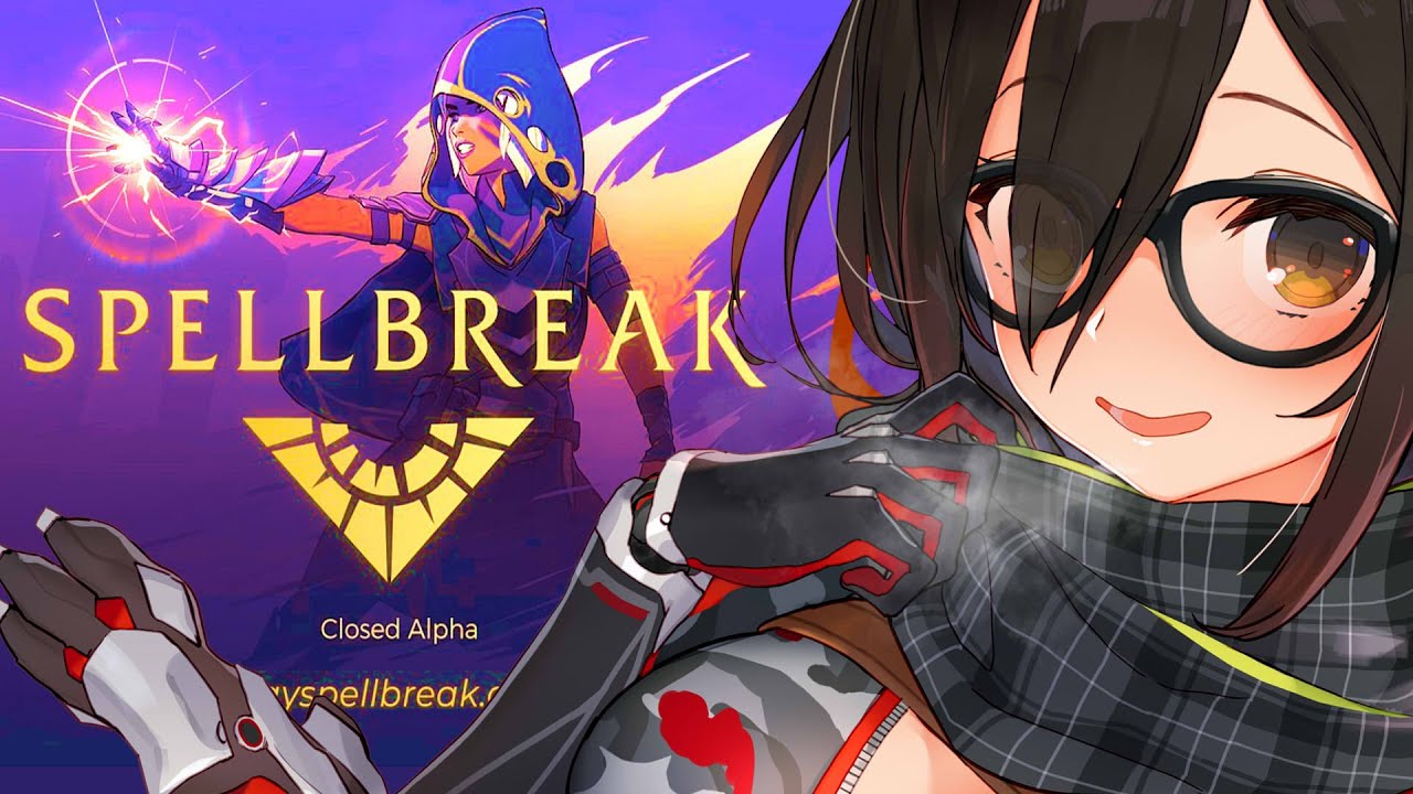 【Spellbreak】新作ゲーム！ソロモードが来たので思う存分練習！！【ホロライブ/ロボ子さん】