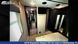 Amazing 2019 Keystone Impact 341 Fifth Wheel RV For Sale in Tallahassee, FL | RVUSA.com