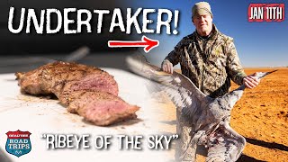 UNDERTAKER Hunting Sandhill Cranes | Catch Clean Cook | Ribeye Of The Sky RECIPE by Realtree Road Trips 3,762 views 4 months ago 15 minutes