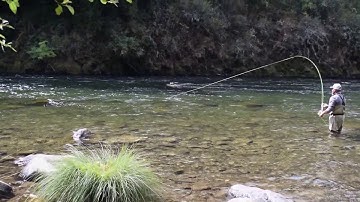 Scandi casting after about a year and a summer of practice