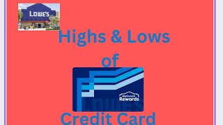 Lowes Home Improvement Credit Card Review