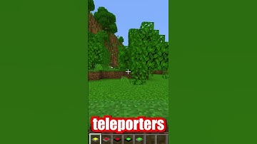 Teleporters Addon Minecraft PE (MCPE) Bedrock Edition Mod #minecraft #addonmcpe #mcpe #minecraftpe