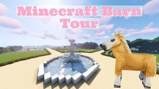 Minecraft Barn Tour - Spring Leaf Stable | Pinehaven