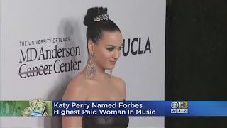 Information Katy Perry Named Forbes Highest Paid Woman In Music Guide