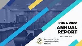 Overview of PURA's 2022 Annual Report