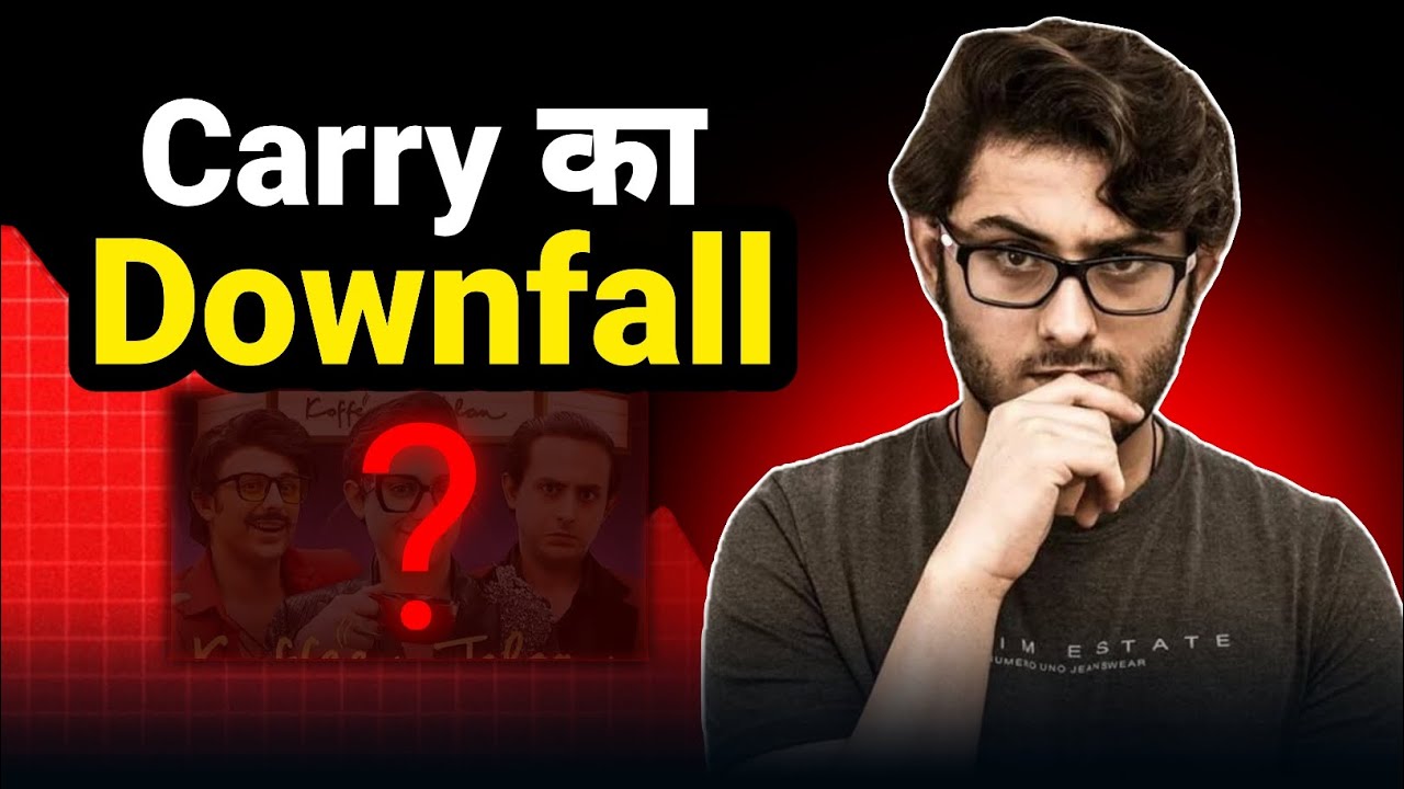 The End Of Carryminati Aura 📉 | Downfall Of Carryminati 💔 | Carryminati controversy...