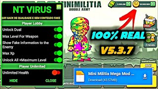 Mini Militia Mod apk v5.3.7 | Mega Mod Menu mini militia
