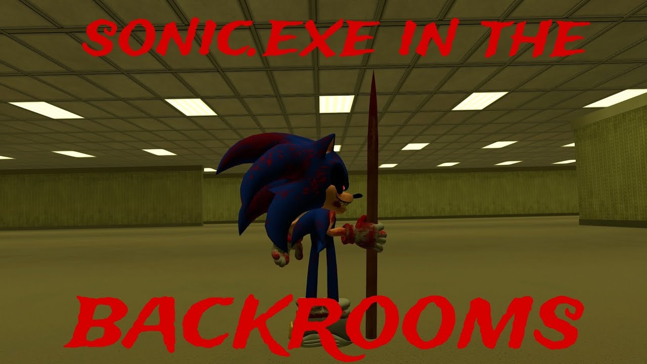 sonic.exe in the backroom's (sonic character's go into the backroom's VRC)