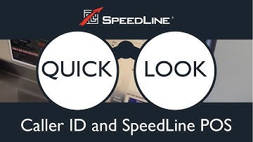 Quick Look: Caller ID and SpeedLine POS