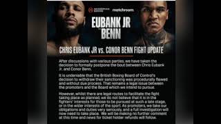 Eubank Jr vs Benn! What a shambles!