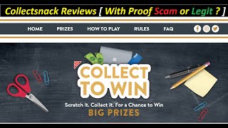Collectsnack Reviews [ With Proof Scam or Legit ? ] ! Collectsnack ! Collectsnack Com Reviews Information
