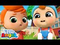 Baby Has A Boo Boo | Little Angel | Sing Along Songs for Kids | Moonbug Kids Karaoke Time