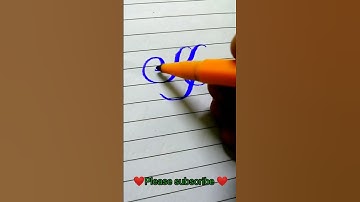 Beautiful cut marker 605 font (K) #shorts #reels #tranding #calligraphy #handwriting #cursivewriting