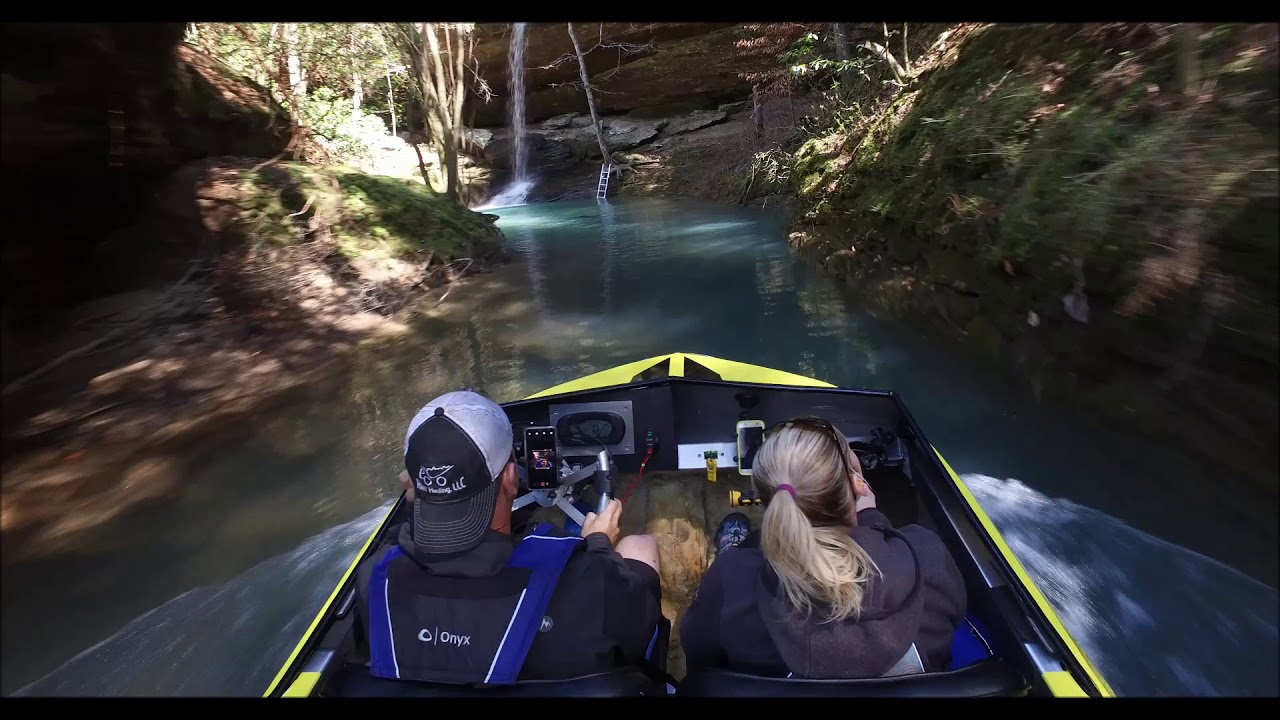 Jet boating Sipsey 100 yard dash & Smith Lake YouTube