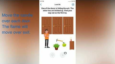 Easy Game - Find door with Exit - Level 66 solution