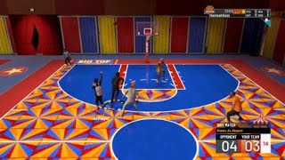 DEMON2K  DUNKS ON OLD HEAD SS3 WITH NO STAM(FEATURING TREY YOUNG AND ABDELLAHGEZZ)(GONE WRONG)