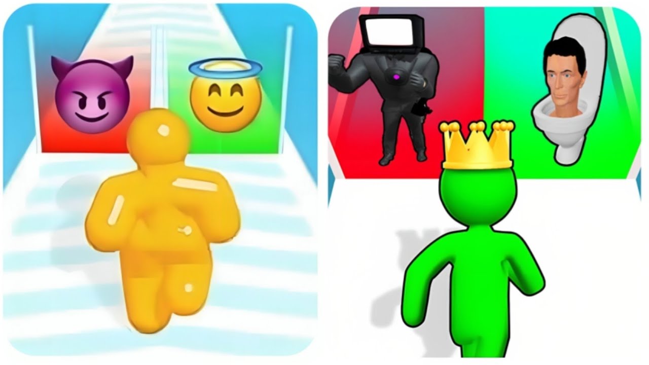 Tall Man Run Vs Giant Rush 3D | Noob vs Pro Gameplay