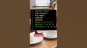 Python MCQ ❓ |Comment Answer ❓ | #shorts #short #trending #python #programming #ytshorts #viralvideo