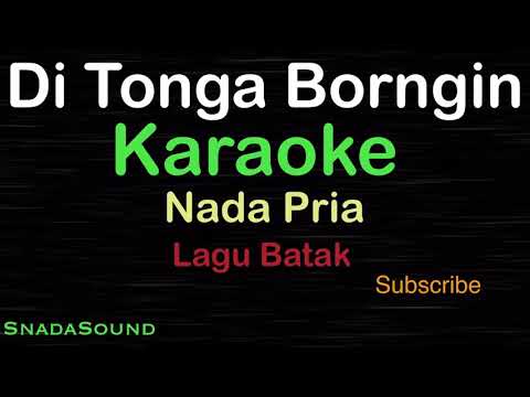 DI TONGA BORNGIN-Lagu Batak |KARAOKE NADA PRIA​⁠ -Male-Cowok-Laki-laki@ucokku