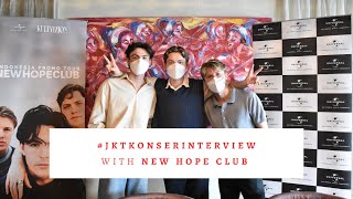 #JKTKonserInterview Session with:   NEW HOPE CLUB