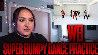 WEi(위아이) - 'Super Bumpy' Dance Practice Reaction