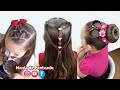 Penteados Fáceis com Coração para Meninas💕| Valentine's day Hairstyles for Girls |💕 Heart Hairstyles