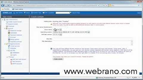 Free ASP.Net Web Hosting Tutorial How-To www.webrano.com