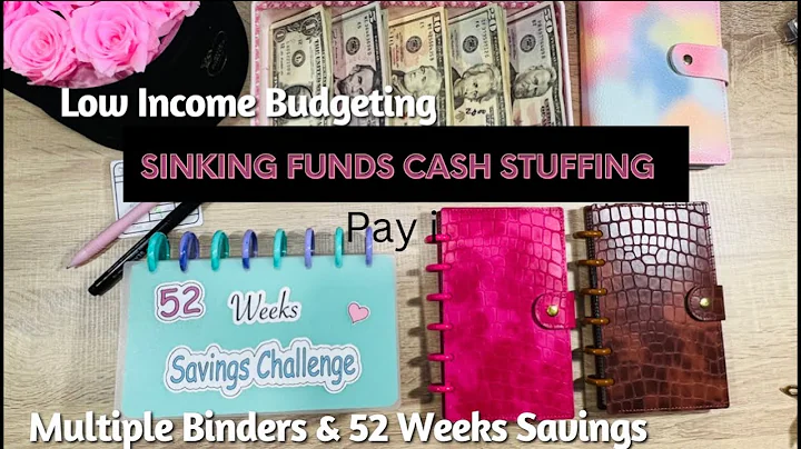 SINKING FUNDS CASH STUFFING  | 52 WEEKS CHALLENGE | CASH ENVELOPES  |  2022 | LOW INCOME