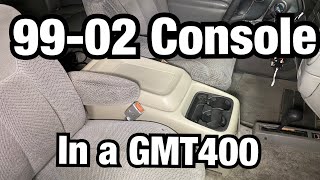 Center Console Upgrade for an 8898 GM Truck