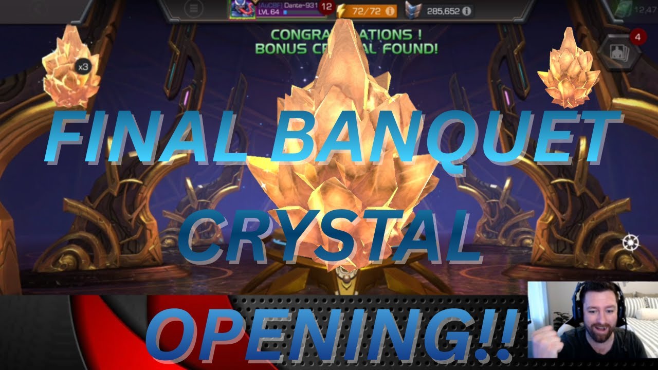 CEO?!! 2025 MCOC FINAL BANQUET CRYSTAL OPENING - 61x Banquet crystals and all the other goodies....