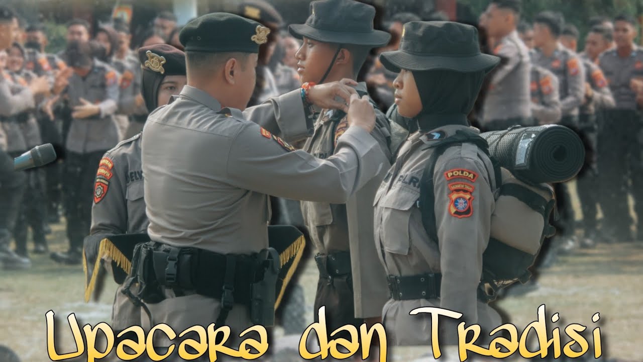 UPACARA PENERIMAAN DAN TRADISI BRIGADIR POLISI DITSAMAPTA POLDA KALTENG ANGKATAN 49 DAN 53 #polri