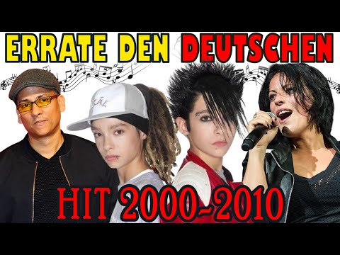 Errate den deutschen Song 2000 - 2010 - Quiz Musik Challenge