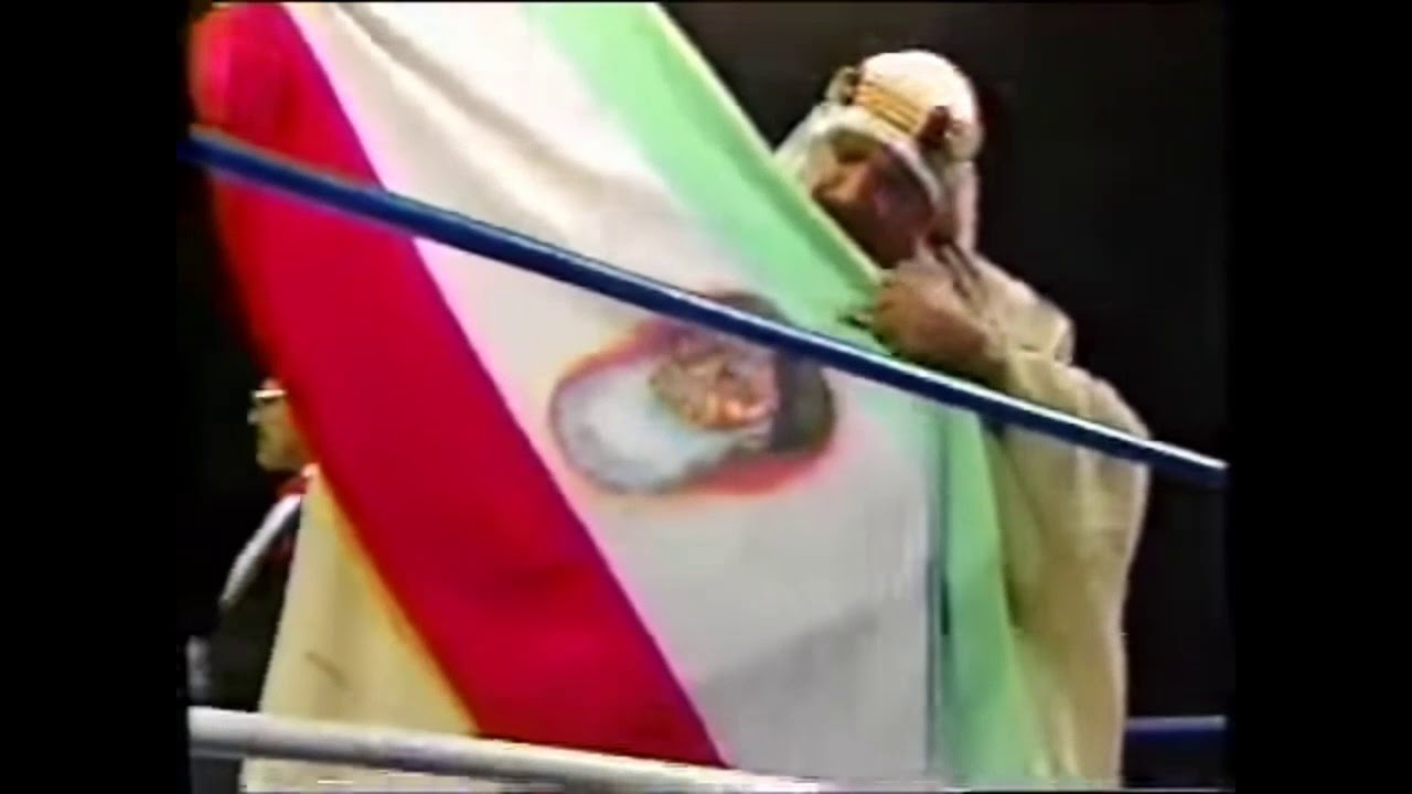 Iron Sheik vs Jobber David Heath NWA 1989 YouTube