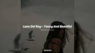 Lana Del Rey - Young And Beautiful // Slowed + Reverb