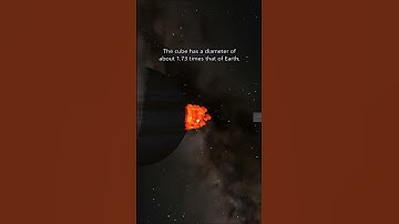 Nondeformable Cube vs. Jupiter at 1000 km/s 👀 #spacesim