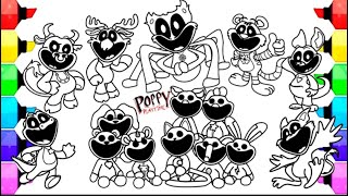 km Poppy Playtime Chapter 3 Coloring Pages  How to Color Smiling