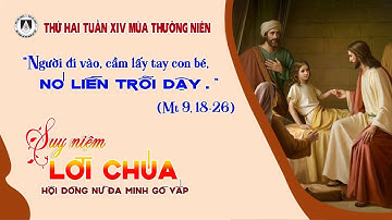 Dòng Nữ Đa Minh Gò Vấp | Suy Niệm Lời Chúa, Thứ Hai Tuần XIV Mùa Thường Niên (8/7/2024)
