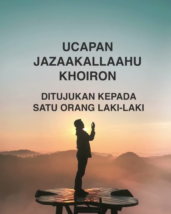 JAZAKALLAHU KHAIRAN #jazakallah #jazakallahkhair