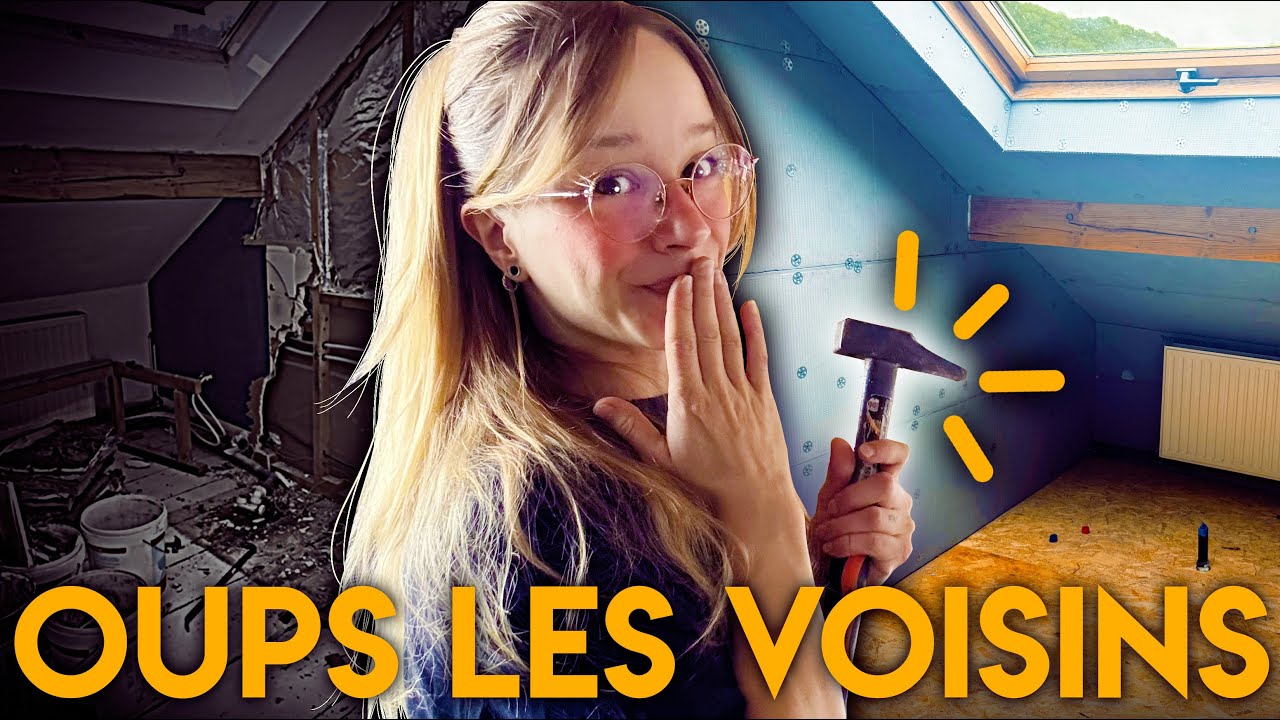 Je rénove ma tour de 1850! Taper, c'est LA solution à tout