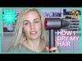HOW I BLOW DRY MY HAIR | KEB