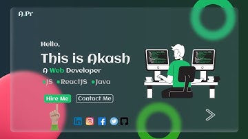 GlassUI Personal Portfolio | 2021 glassmorphism  portfolio | DWT