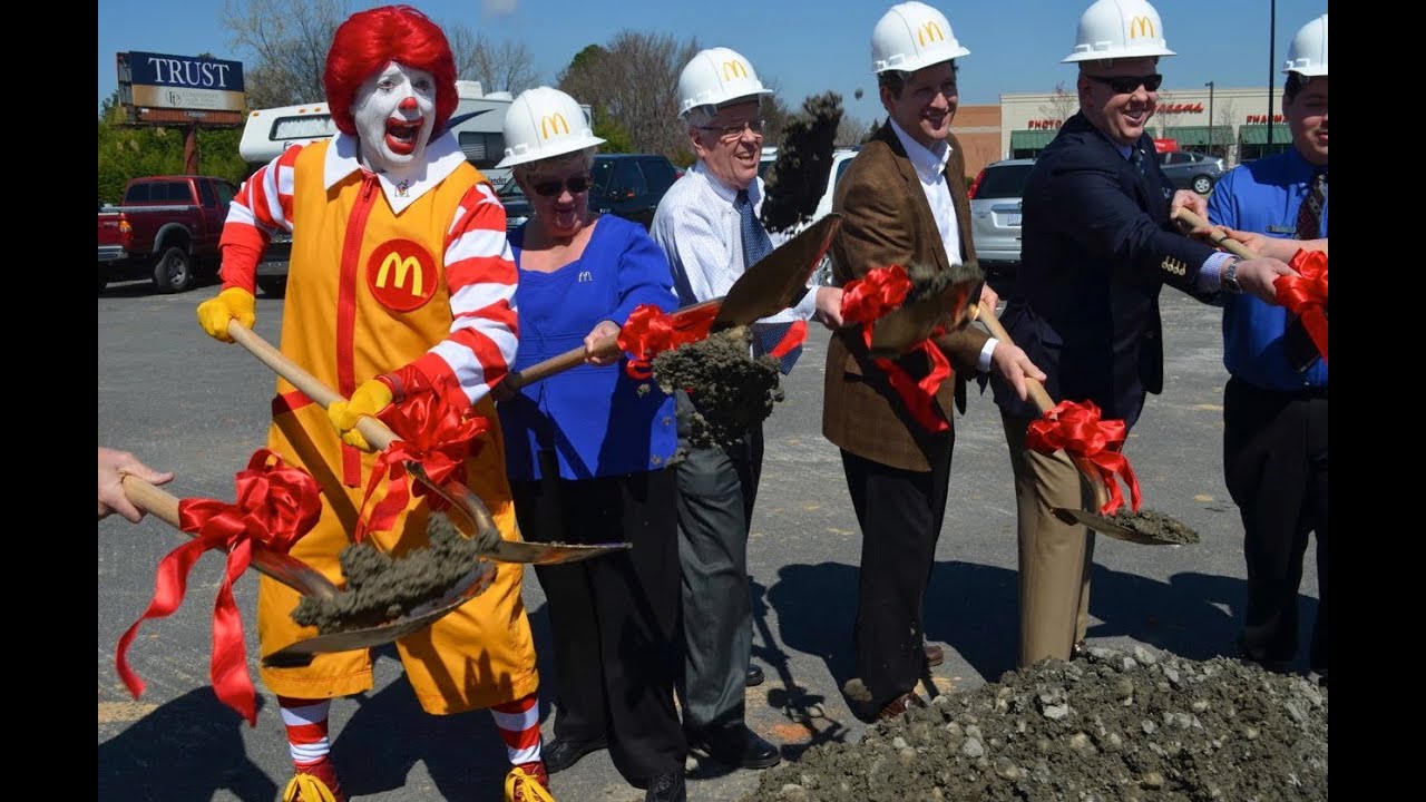 Groundbreaking at new Rock Hill McDonald's YouTube