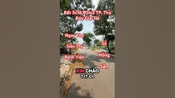 Đất khu tái định cư Linh Xuân giá tốt #thành_luân_bđs #bán_đất_thủ_đức #batdongsan