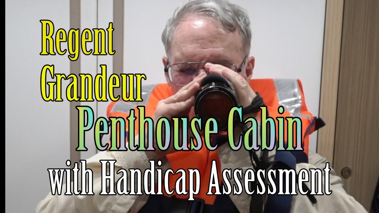 Regent Grandeur Cruise Ship Penthouse Suite with Accessible Features in Cabin 