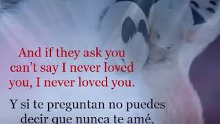 I never love you - Ruby Amanfu ( subtitulado en español e ingles) Resimi