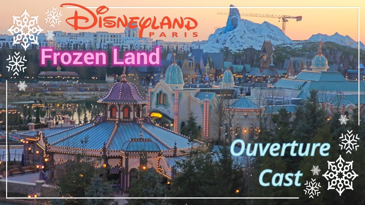 De la vie sur Adventure Way et le land Reine des neiges / Frozen à Disneyland Paris ! 🥰