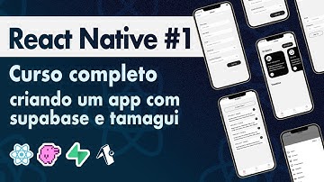 Curso React Native - Aula 1 | Configurando Tamagui e Stack inicial