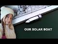 Winter Followed Us to France on Our Solar Boat