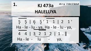 KJ 473a Haleluya